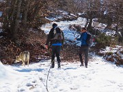 15 Qui inizia il sentiero 579 innevato per Bocca del Grassello 